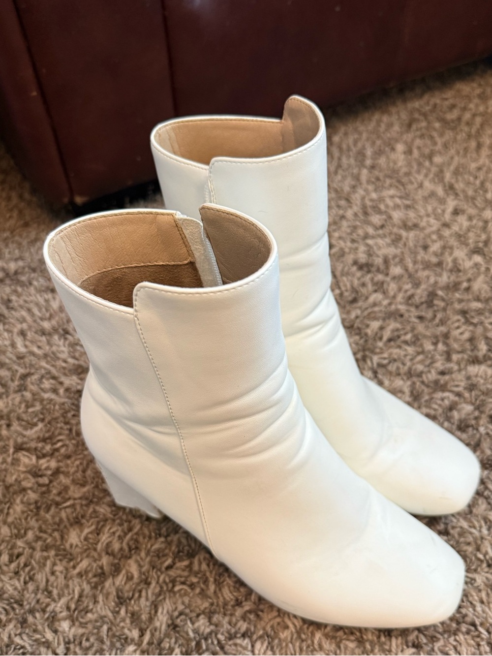 White boots